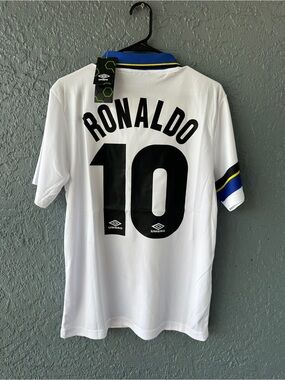 Ronaldo Inter Milan Retro Jersey white men size
